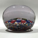 Rare Antique Bohemian/Silesian Art Glass Paperweight Complex  Millefiori