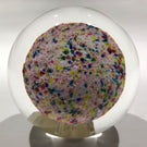 Huge Cenedese Murano Art Glass Paperweight Modern Design