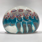 Huge 4" Early Murano Art Glass Paperweight Concentric Complex Millefiori