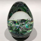 Vintage Ysart Caithness Art Glass Paperweight Millefiori Double Harlequin