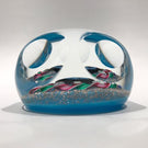 Vintage Charles Kaziun Art Glass Paperweight Polo Pony Murrine Millefiori