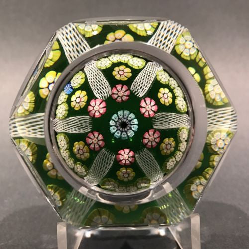 Vintage Whitefriars Art Glass Millefiori Paperweight Limited Smithsonian Edition