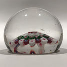 Antique Baccarat Miniature Art Glass Paperweight Complex Concentric Millefiori