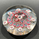 Damaged Antique New England Glass Co. Paperweight Millefiori Lattice Basket