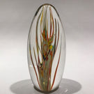 Vintage Strathearn Art Glass Paperweight Large Modern Branched "Tropics” Design