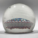 Vintage Murano Fratelli Toso Art Glass Paperweight Millefiori Horse Canes