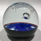 Vintage Unsigned Caithness Art Glass Paperweight Modern Shooting Star Design
