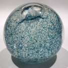 Vintage Caithness Art Glass Paperweight Modern Scottish Design “Splashdown"