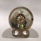 Vintage Strathearn Art Glass Paperweight Large Modern Branched "Tropics” Design