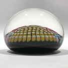 Vintage Perthshire Art Glass Paperweight Millefiori Patterned Sunrise PP122