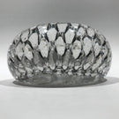 Antique Boston & Sandwich Art Glass Paperweight Honey Comb Control Bubbles