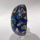 Antique Val St Lambert Art Glass Pedestal Paperweight Mantel Ornament