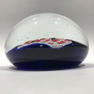 Large Chinese? Murano? Art Glass Paperweight Composite Millefiori Butterfly
