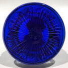 Franklin Mint Cristal D Albert Art Glass Paperweight George Washington Sulphide