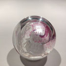 Vintage Caithness Art Glass Paperweight Modern Scottish Design "Moon Crystal"