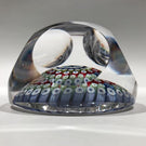 1976 Whitefriars Art Glass Paperweight Concentric Millefiori Butterfly Murrina