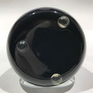 Modern Saint Louis Art Glass Paperweight Lampworked Fleurs de Pommier 1995 LE