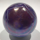 Two(2) Piece Lot Contemporary Studio Art Glass Paperweight Unsigned