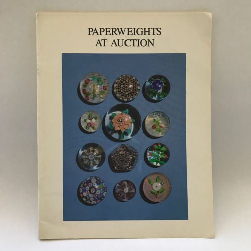 J & R Auctions May 18, 1989 PCA Catalogue Fine Glass Paperweights At Auction