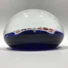 Large Chinese? Murano? Art Glass Paperweight Composite Millefiori Butterfly