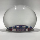 Antique Baccarat Art Glass Paperweight Open Concentric Complex Millefiori