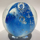 Two(2) Piece Lot Contemporary Studio Art Glass Paperweight Unsigned