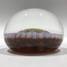 Vintage Perthshire Art Glass Paperweight PP5 Millefiori & Ribbon Twists