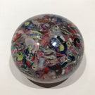 Antique New England Glass Co. NEGC Art Glass Paperweight Millefiori Scramble