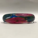 Signed David Lotton Art Glass Paperweight Millefiori “Floral” Test Piece c.1983