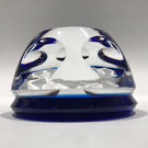 Baccarat Franklin Mint Art Glass Sulphide Paperweight Benjamin Franklin