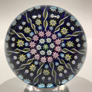 Vintage Perthshire Art Glass Paperweight 11 Spoke & Millefiori PP2