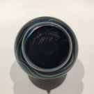 Rare Charles Lotton Art Glass Paperweight Iridescent Surface Decorated Mushroom