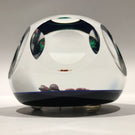 Modern Saint Louis Art Glass Paperweight Lampworked Fleurs de Pommier 1995 LE