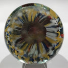 Antique German Thuringian Art Glass Paperweight Lampworked Birds & Millefiori