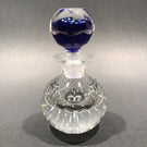 Vintage Pairpoint Art Glass Paperweight Millefiori Control Bubble Inkwell Bottle