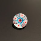 Lot Art Glass Paperweight Millefiori Buttons Jewelry Caithness Gooderham Murano