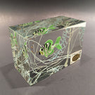 Rare Czech Astera Art Glass Paperweight Lampworked Fish Aquarium Sculpture
