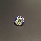 Lot Art Glass Paperweight Millefiori Buttons Jewelry Caithness Gooderham Murano