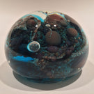 Large Signed Steven Mildwoff Milropa Modern Art Glass Paperweight