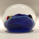 Unusual Murano or Chinese Art Glass Paperweight Lampworked Jester