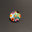 Lot Art Glass Paperweight Millefiori Buttons Jewelry Caithness Gooderham Murano