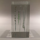 Rare Czech Astera Art Glass Paperweight Lampworked Fish Aquarium Sculpture