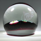 Vintage Murano Fratelli Toso Art Glass Paperweight Millefiori Rose Nosegay