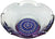 Large Millefiori Caithness Whitefriars Ruffled Rim Bowl