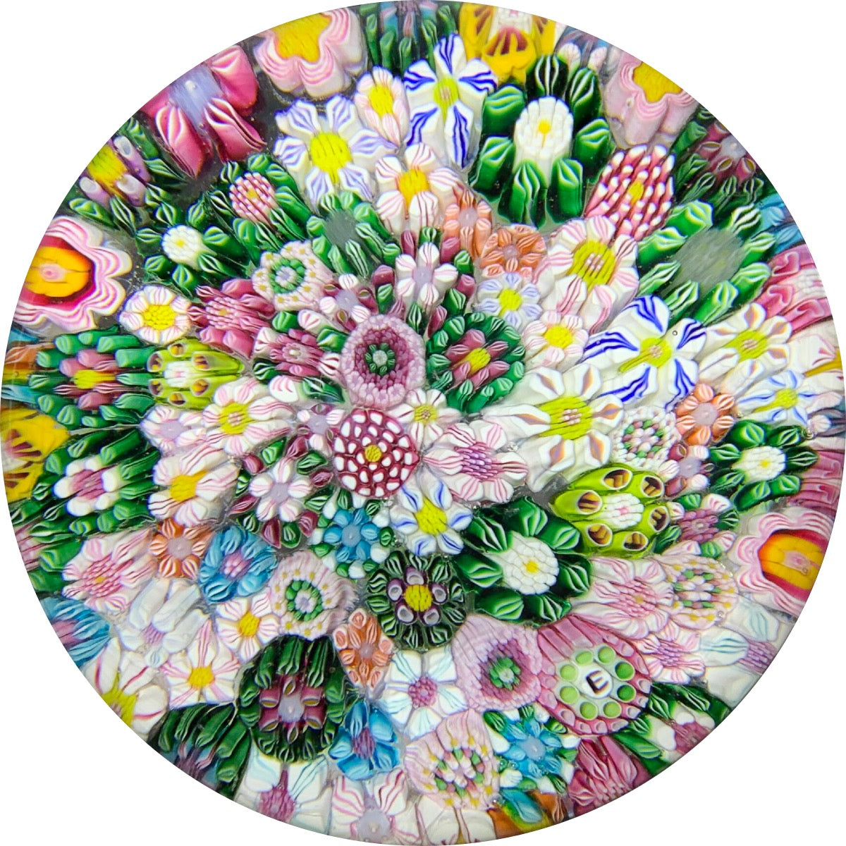 Contemporary Drew Ebelhare Complex Closepack Millefiori