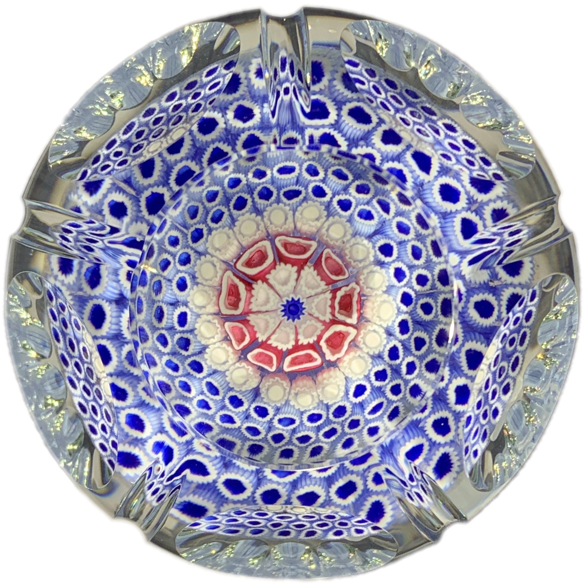 Jim Brown 2016 Faceted Patterned Complex Millefiori in Staves
