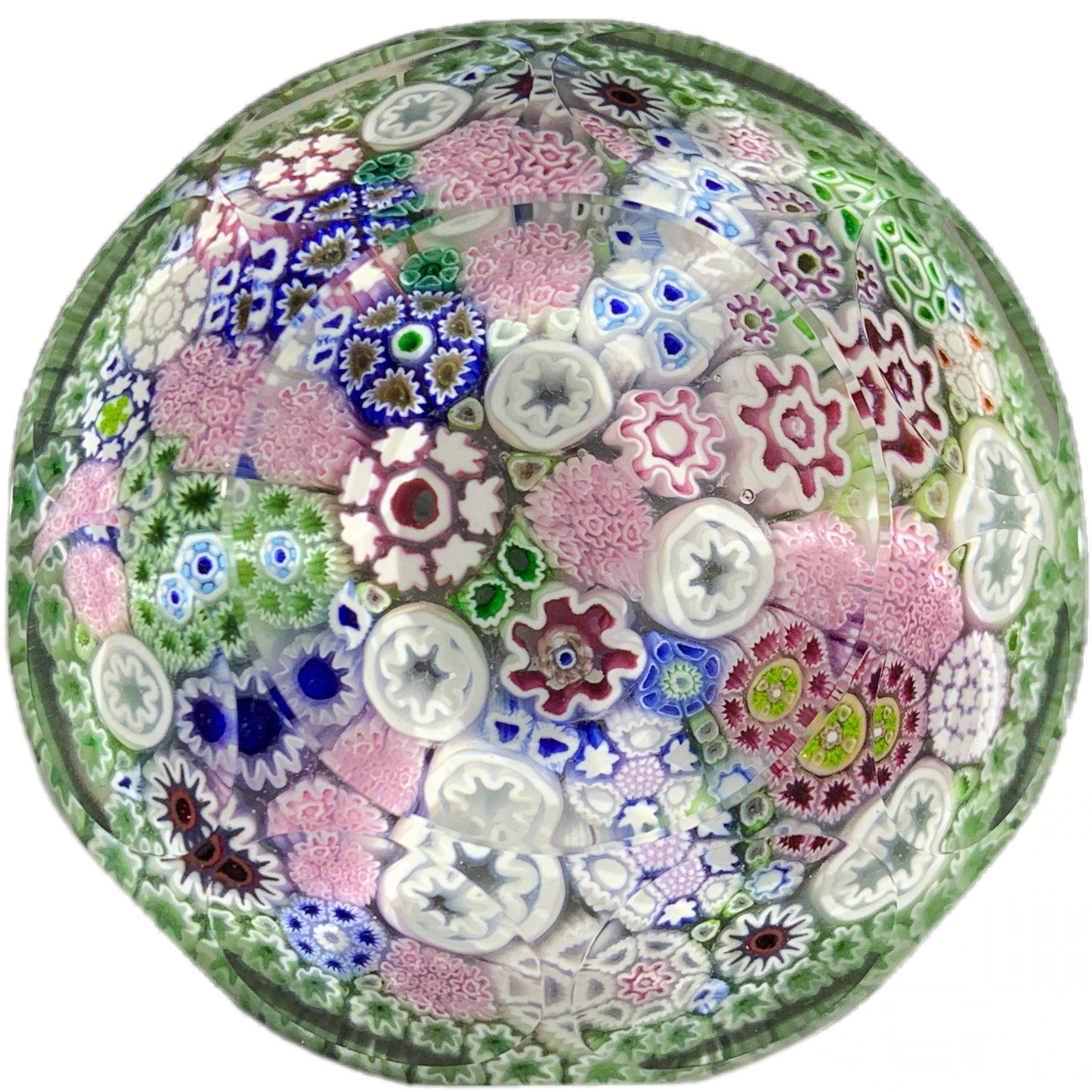 Jim Brown 2017 Faceted Closepack Complex Millefiori in Staves
