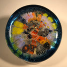 Signed Patrick Entenmann Art Glass Borosilicate Millefiori Paperweight