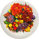 Super Magnum Rick Ayotte 2003 Double Sided Lampwork Bouquet "Abundance"