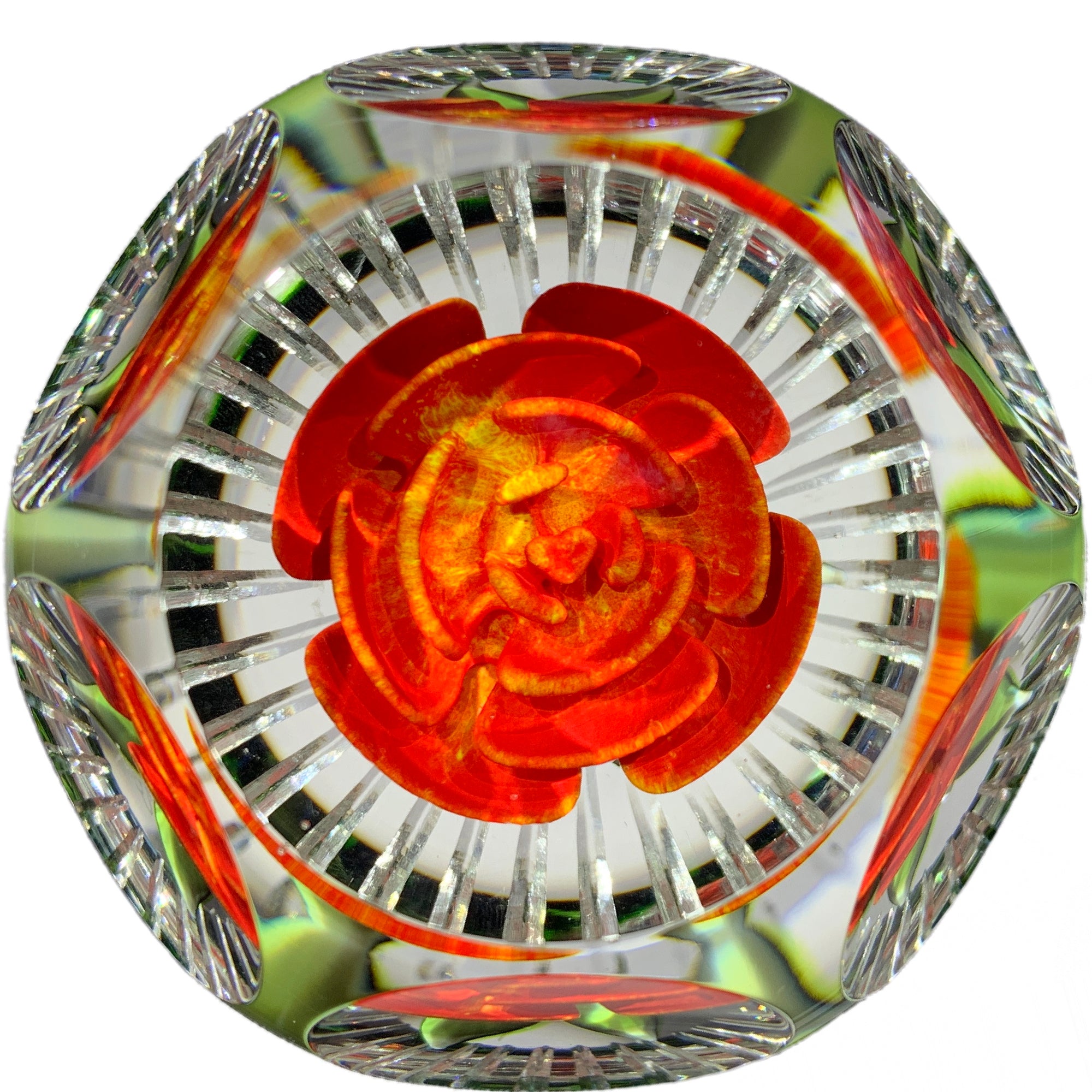 Chris Sherwin 2019 Red Crimp Rose with Jim Poore Cold Work